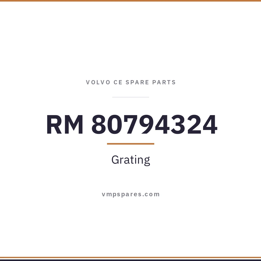 RM 80794324 – Grating