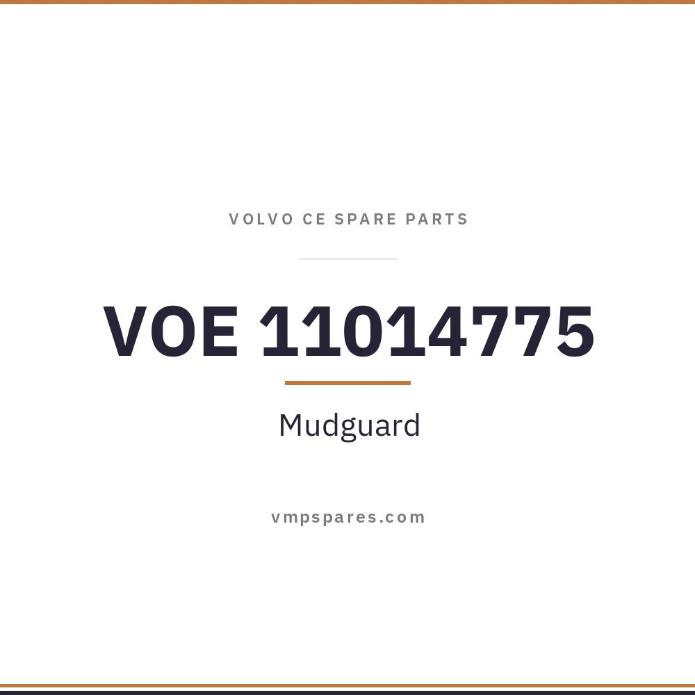 VOE 11014775 – Mudguard