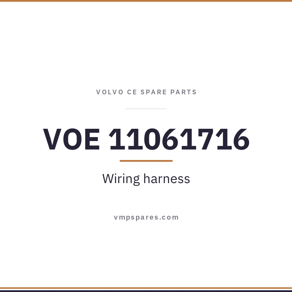 VOE 11061716 – Wiring harness
