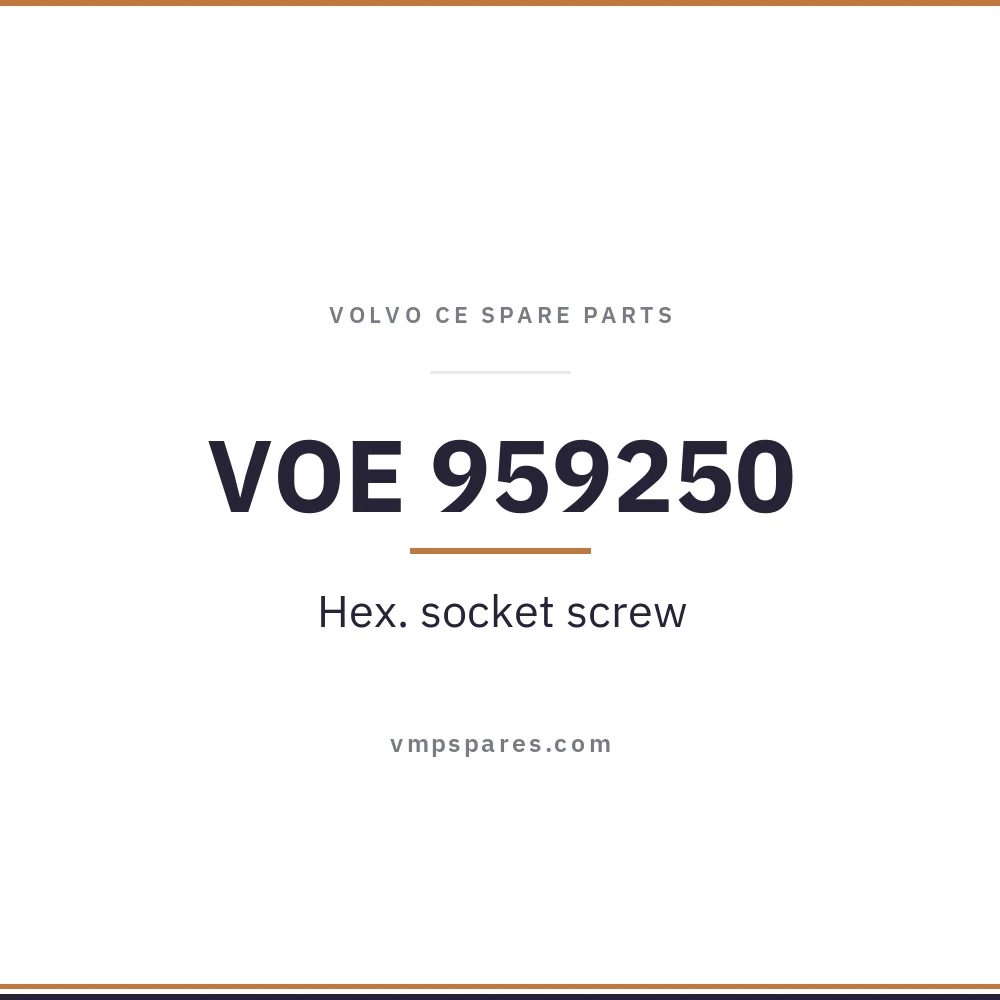 VOE 959250 – Hex. socket screw