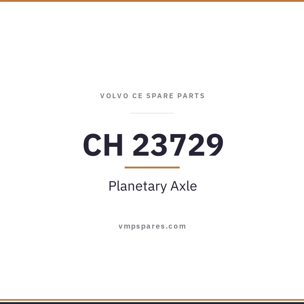 CH 23729 – Planetary Axle