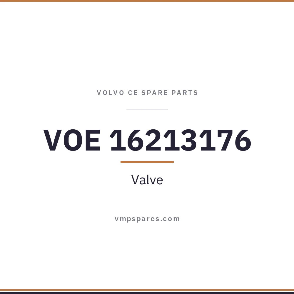 VOE 16213176 – Valve