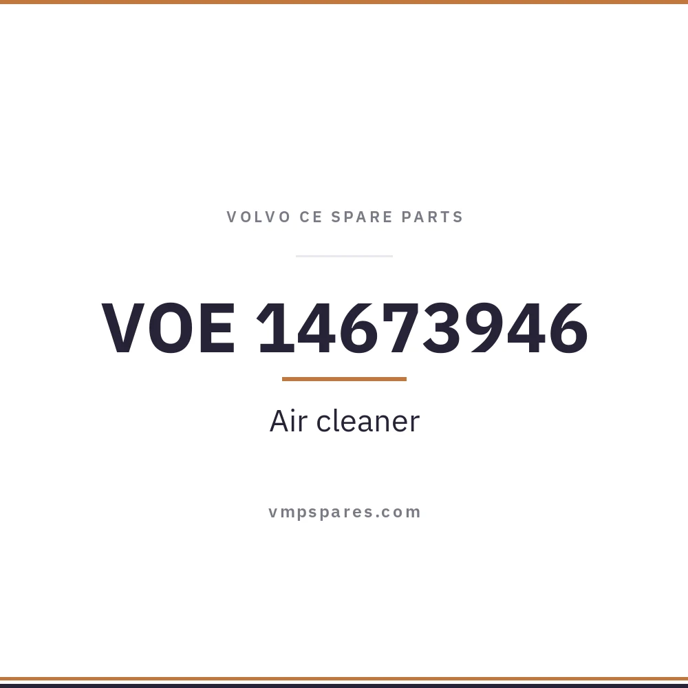 VOE 14673946 – Air cleaner