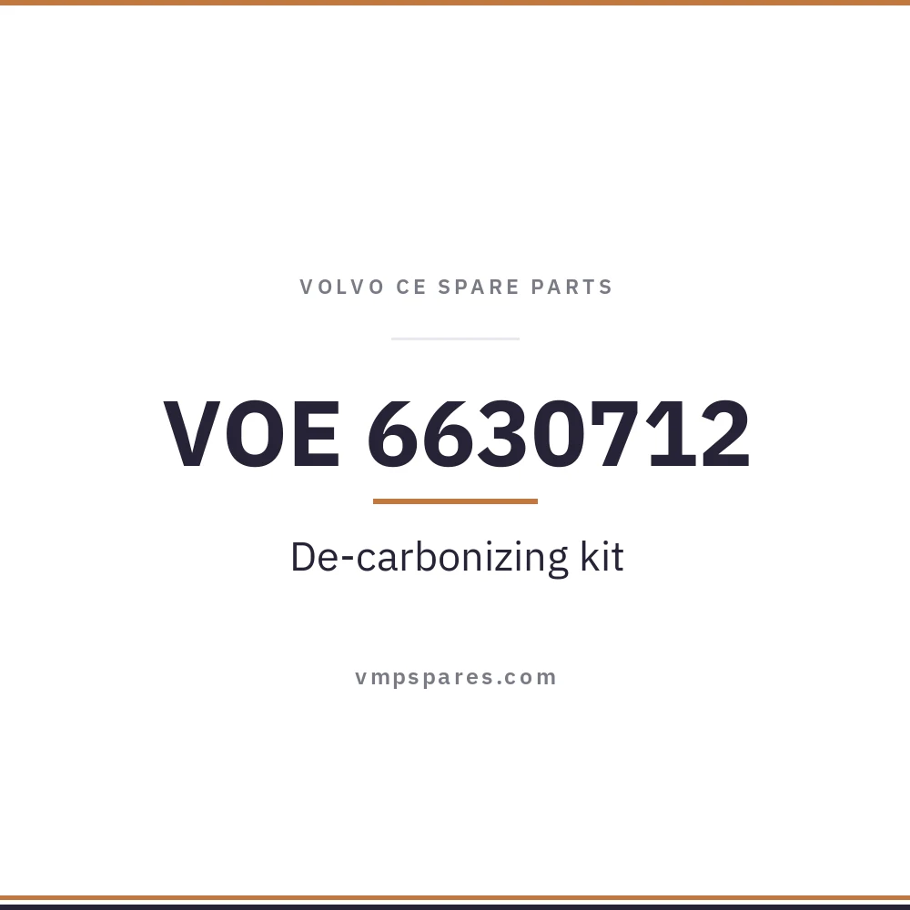 VOE 6630712 – De-carbonizing kit