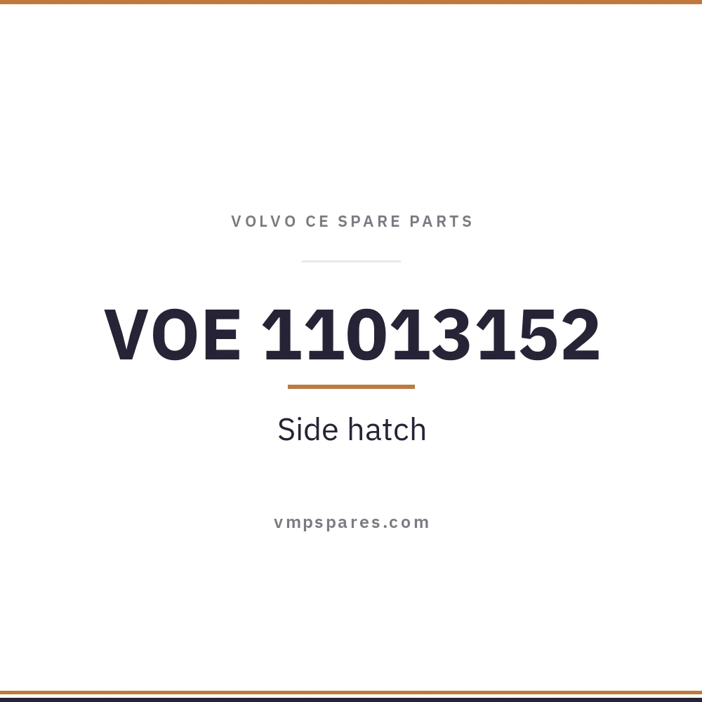 VOE 11013152 – Side hatch