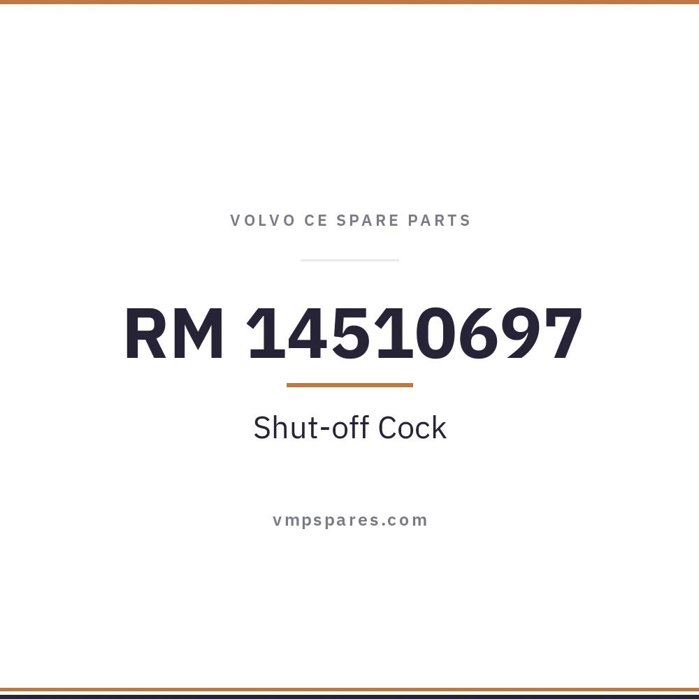 RM 14510697 – Shut-off Cock