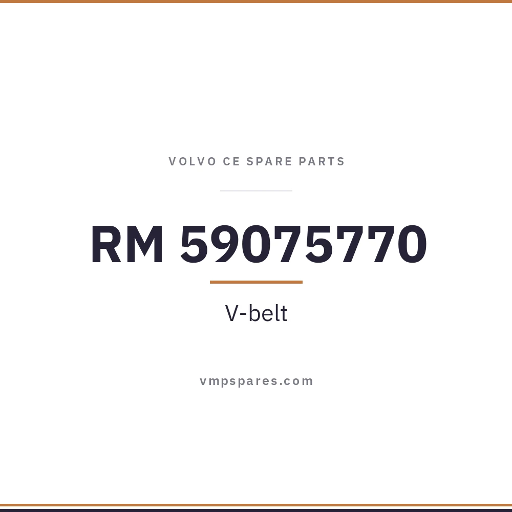 RM 59075770 – V-belt