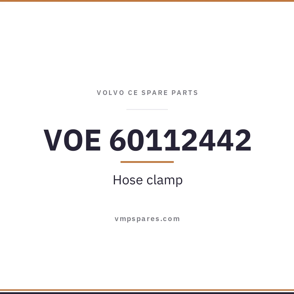 VOE 60112442 – Hose clamp