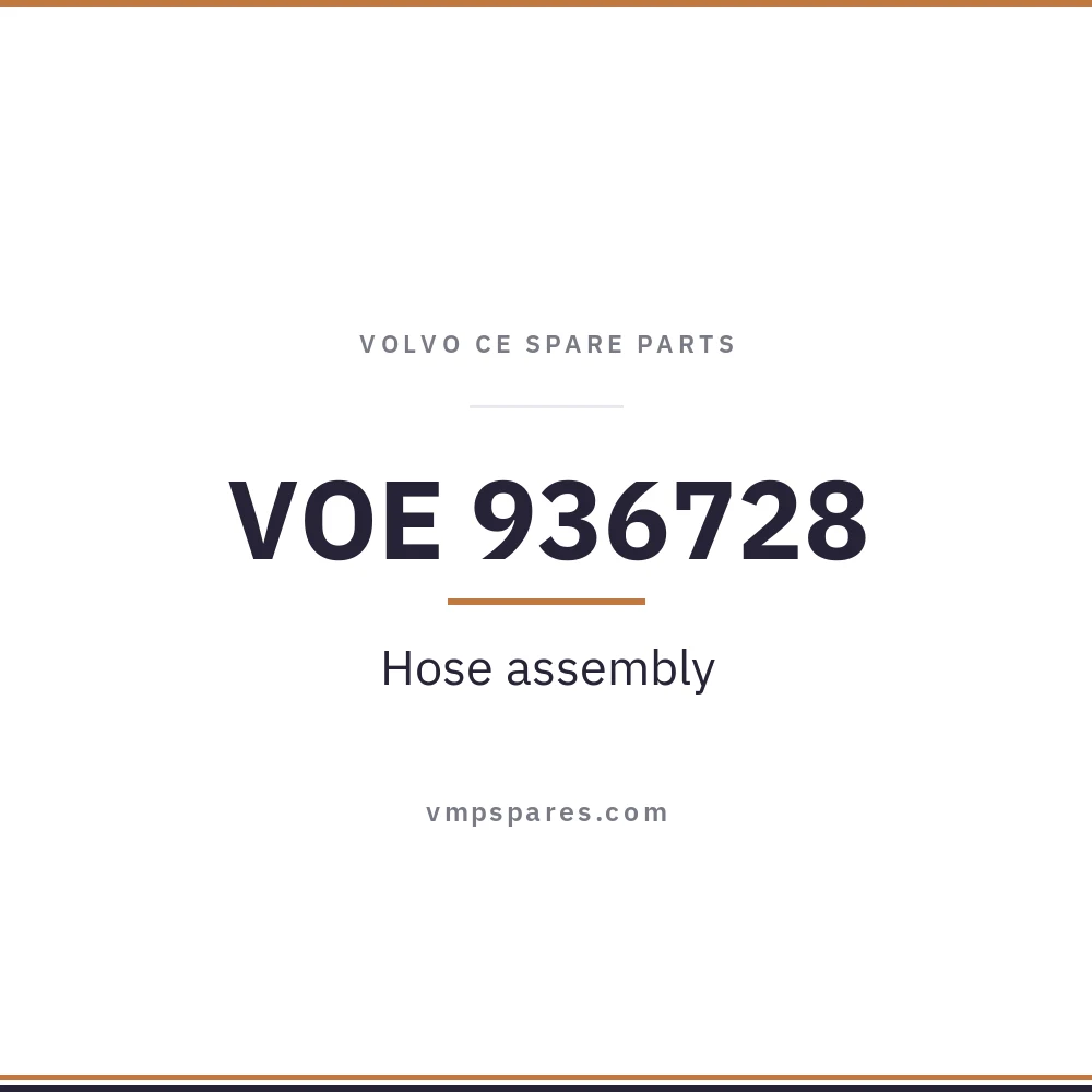 VOE 936728 – Hose assembly