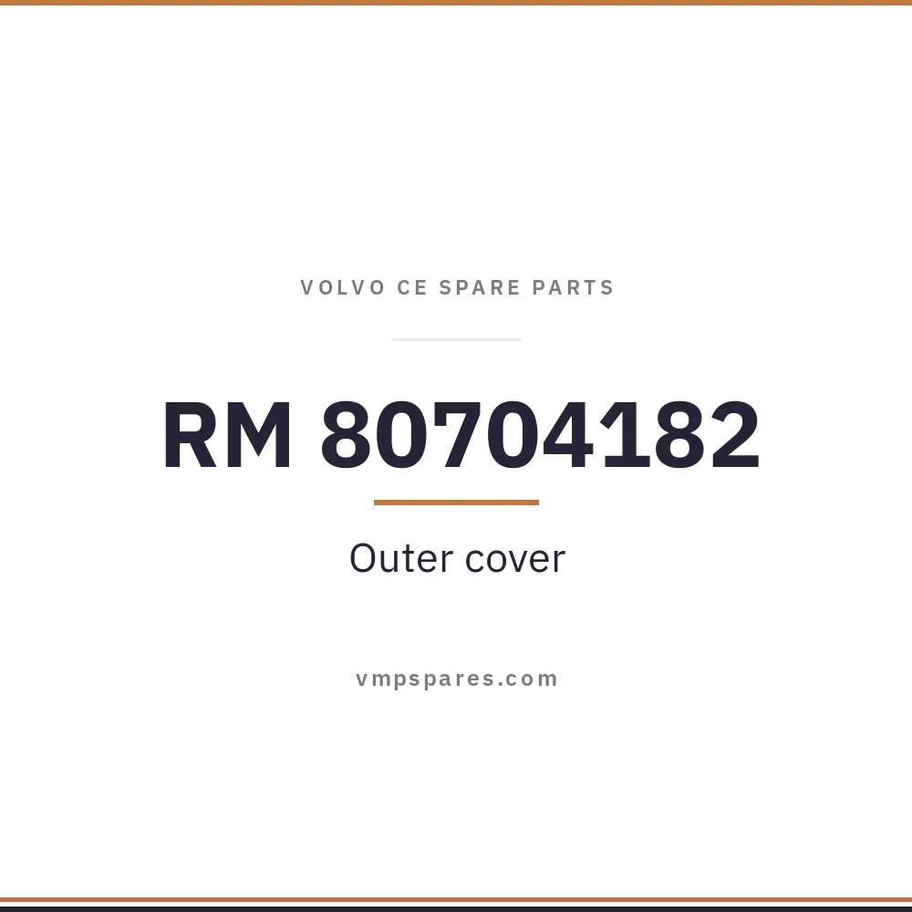 RM 80704182 – Outer cover