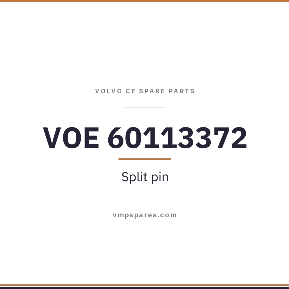 VOE 60113372 – Split pin