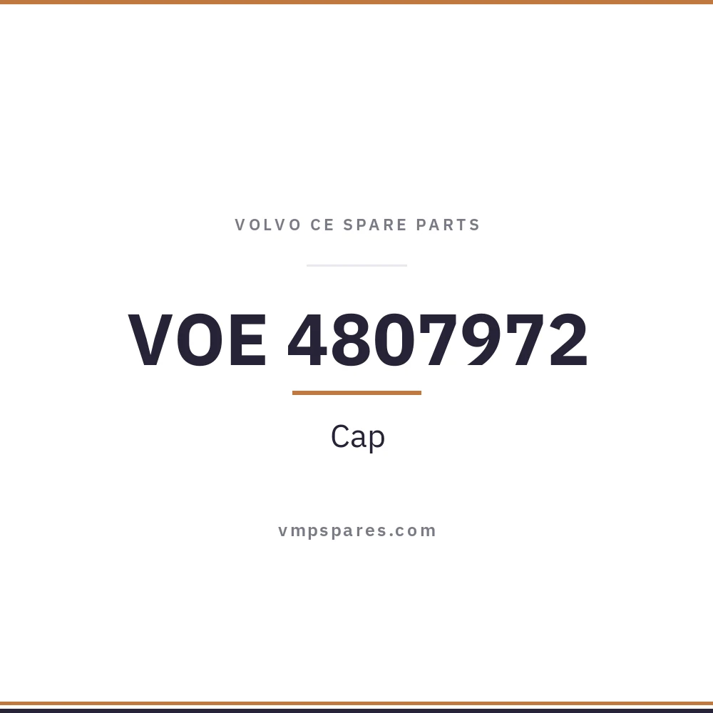 VOE 4807972 – Cap