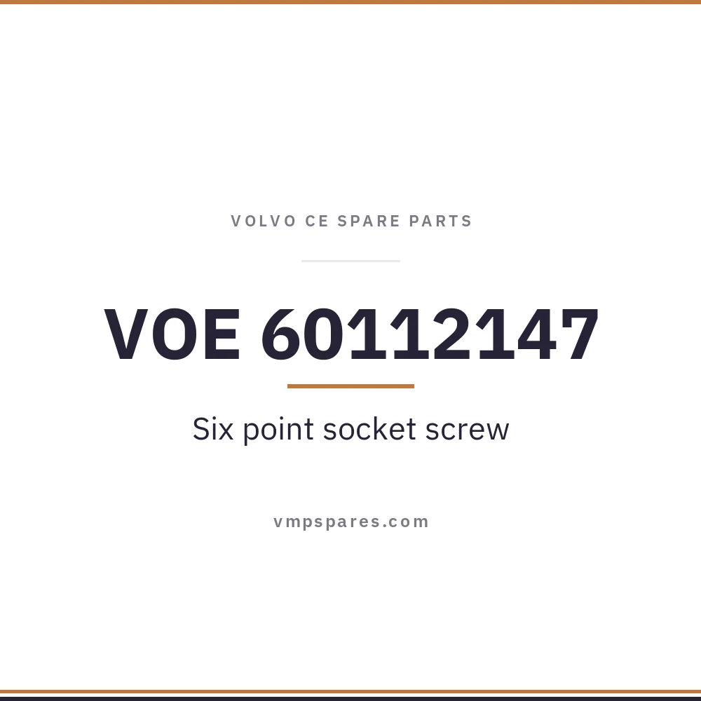 VOE 60112147 – Six point socket screw