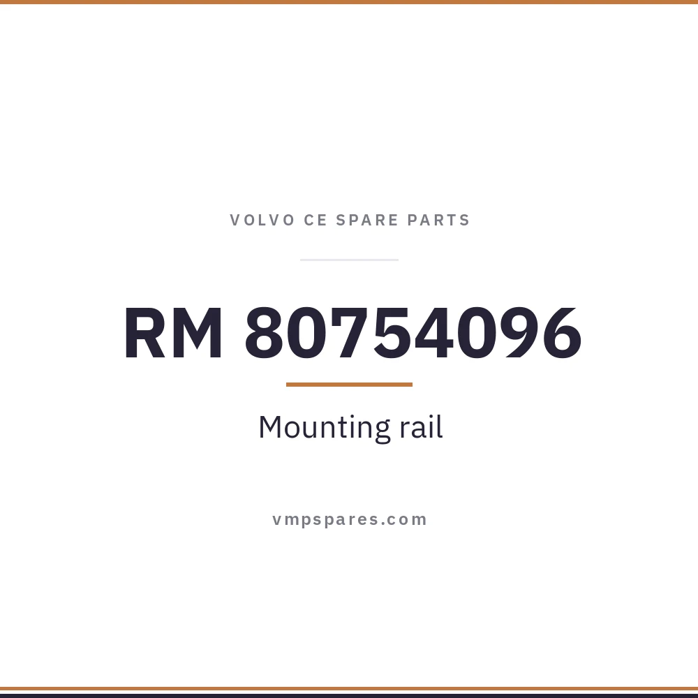 RM 80754096 – Mounting rail