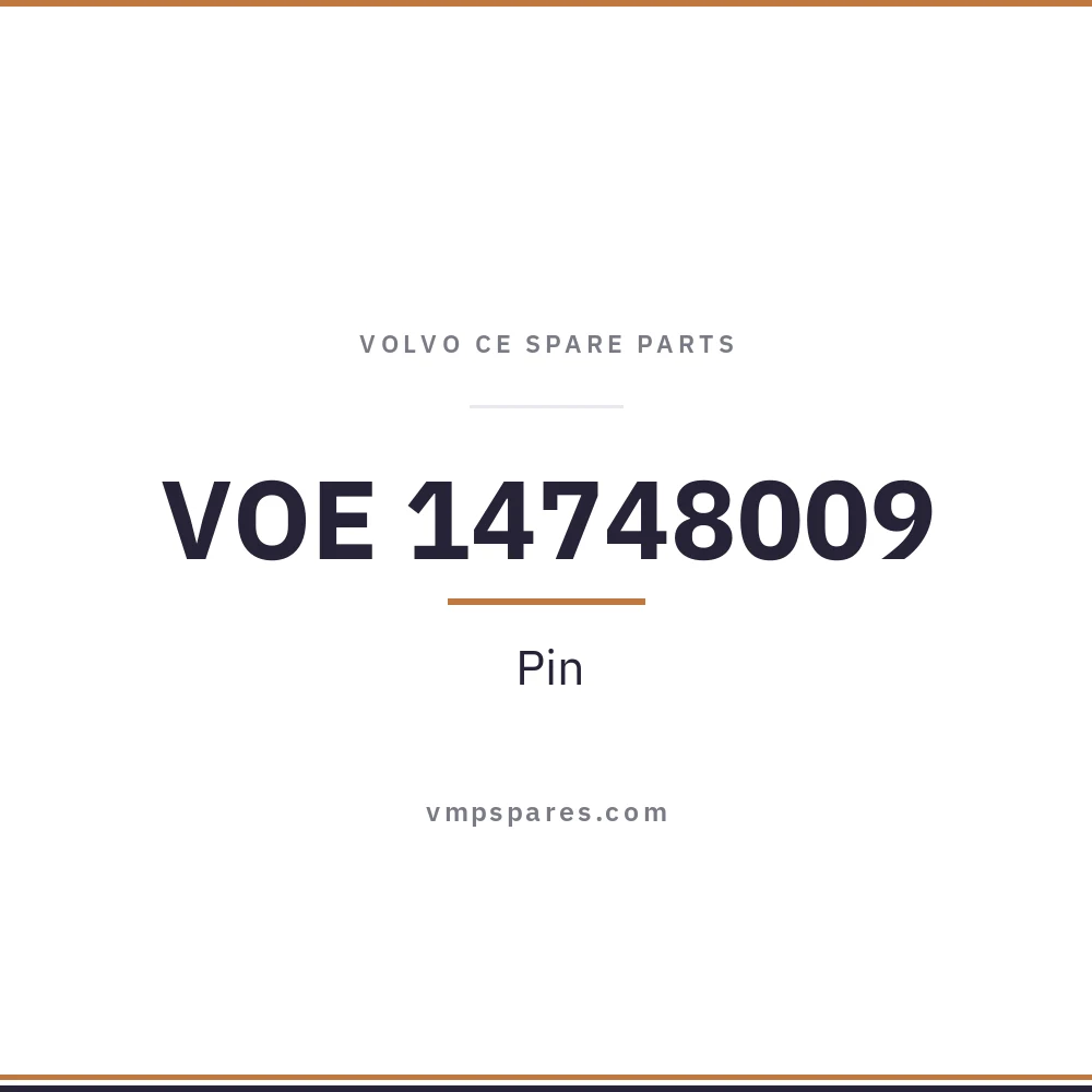 VOE 14748009 – Pin