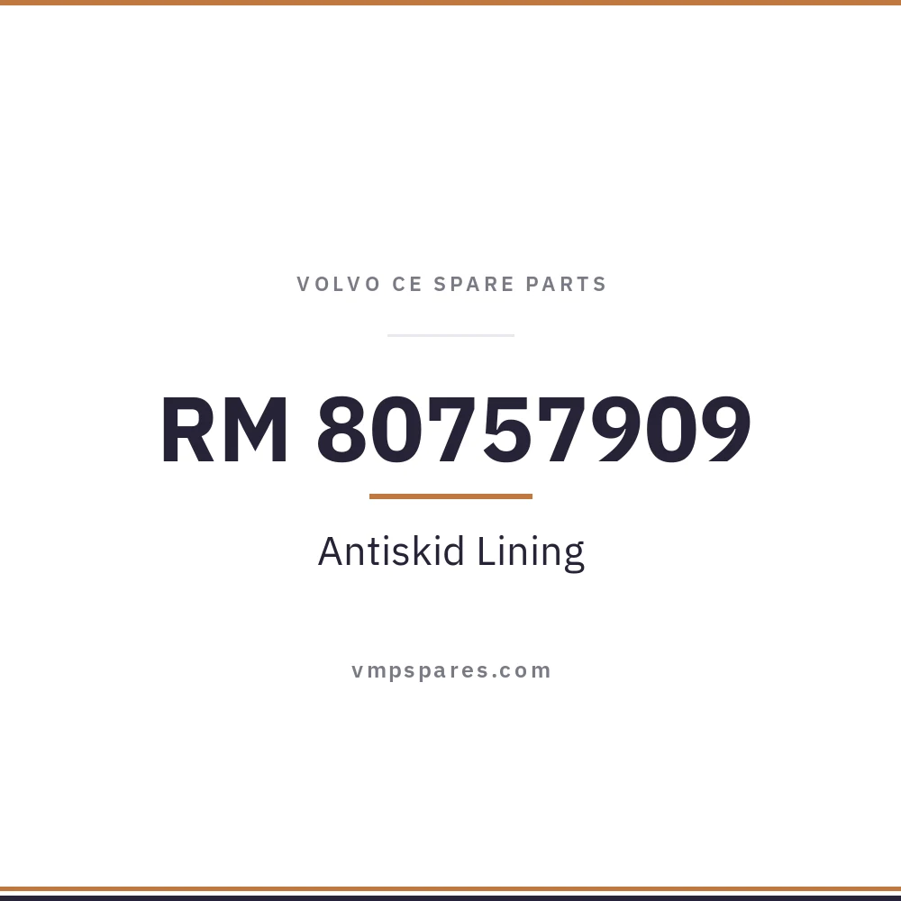RM 80757909 – Antiskid Lining