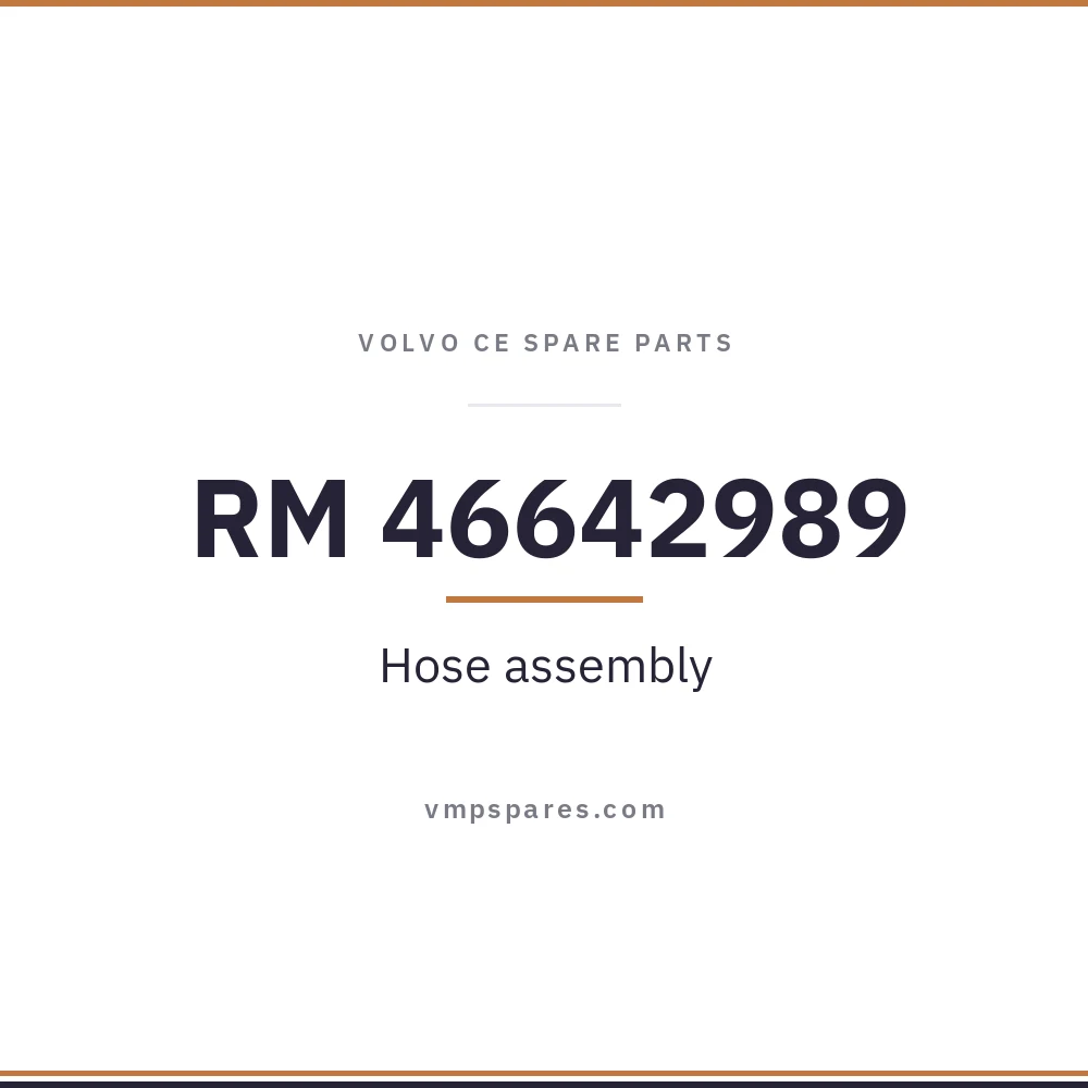 RM 46642989 – Hose assembly
