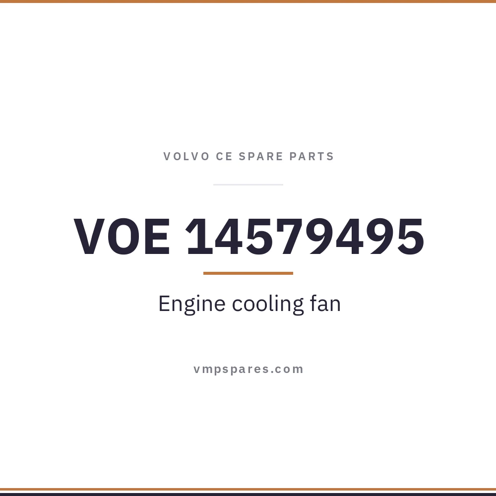 VOE 14579495 – Engine cooling fan