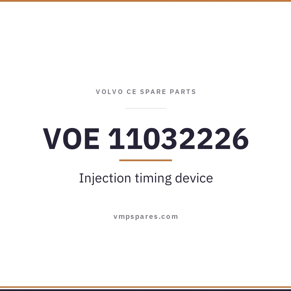 VOE 11032226 – Injection timing device