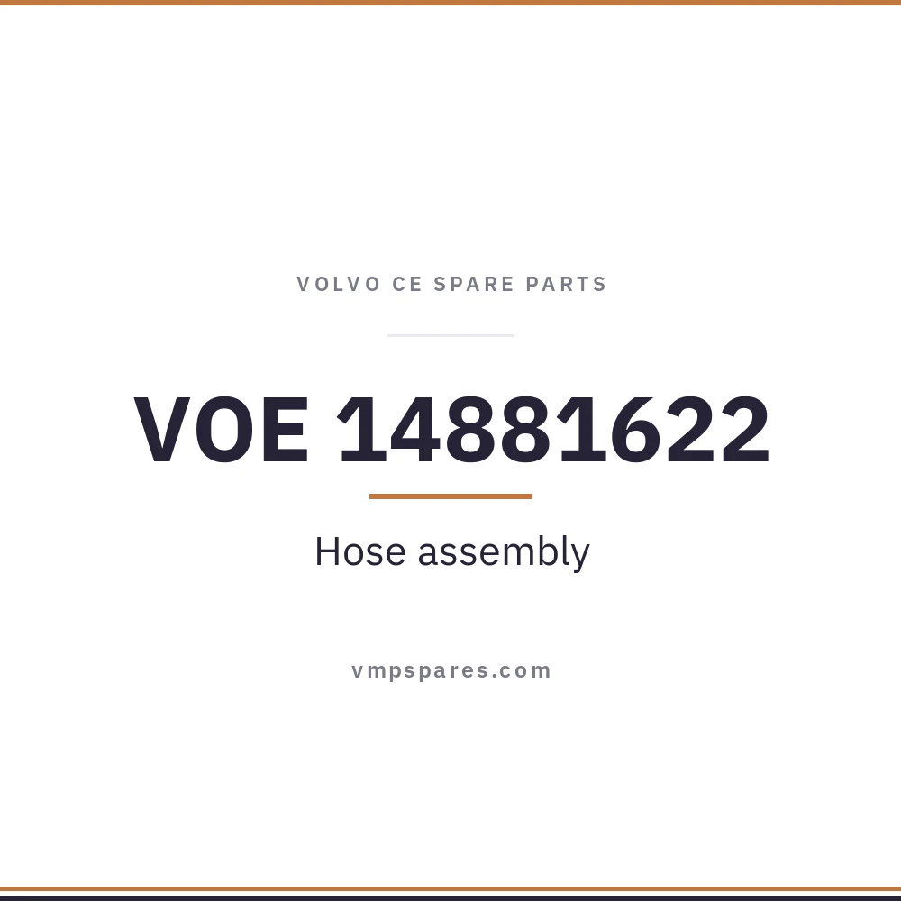 VOE 14881622 – Hose assembly