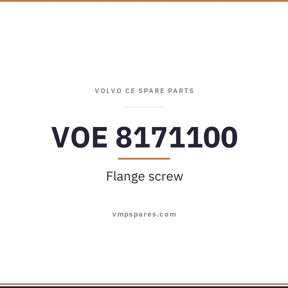 VOE 8171100 – Flange screw