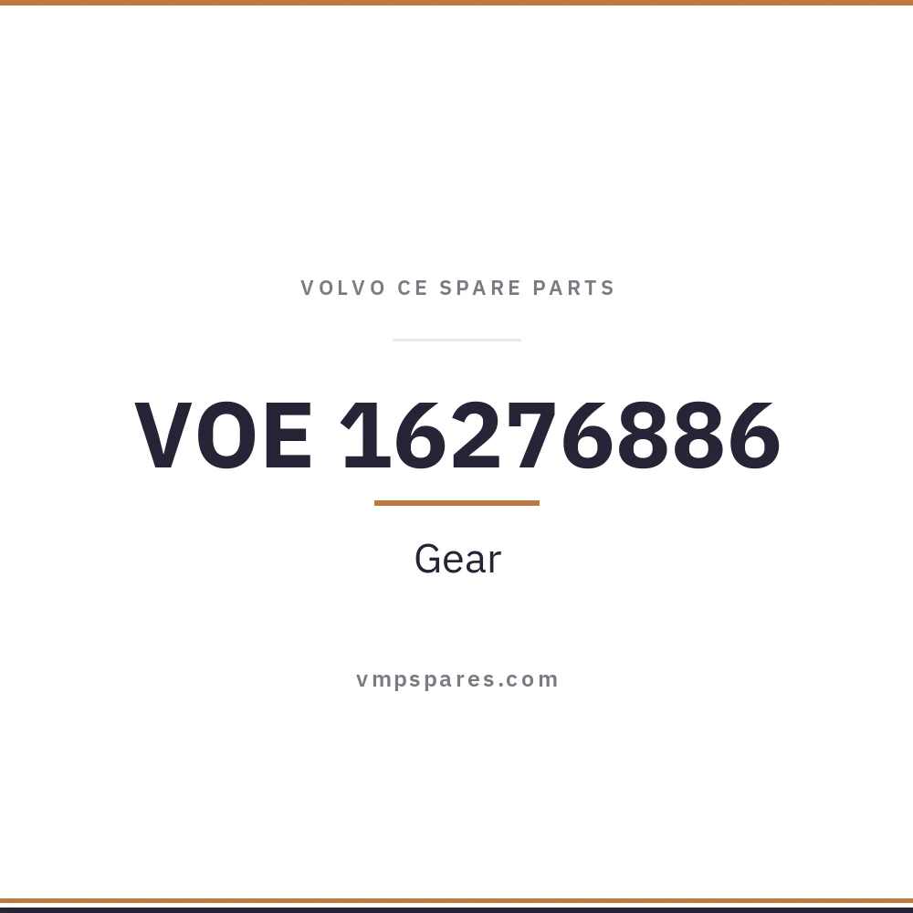 VOE 16276886 – Gear