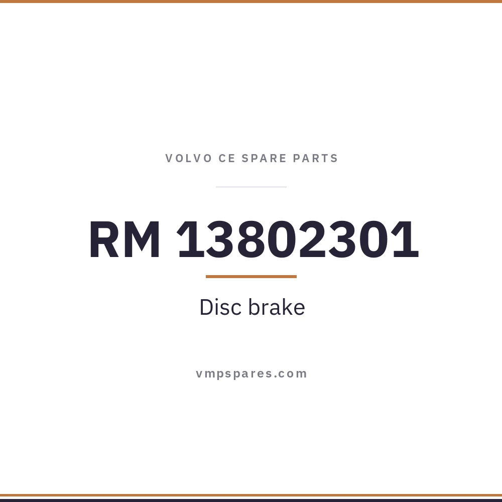 RM 13802301 – Disc brake