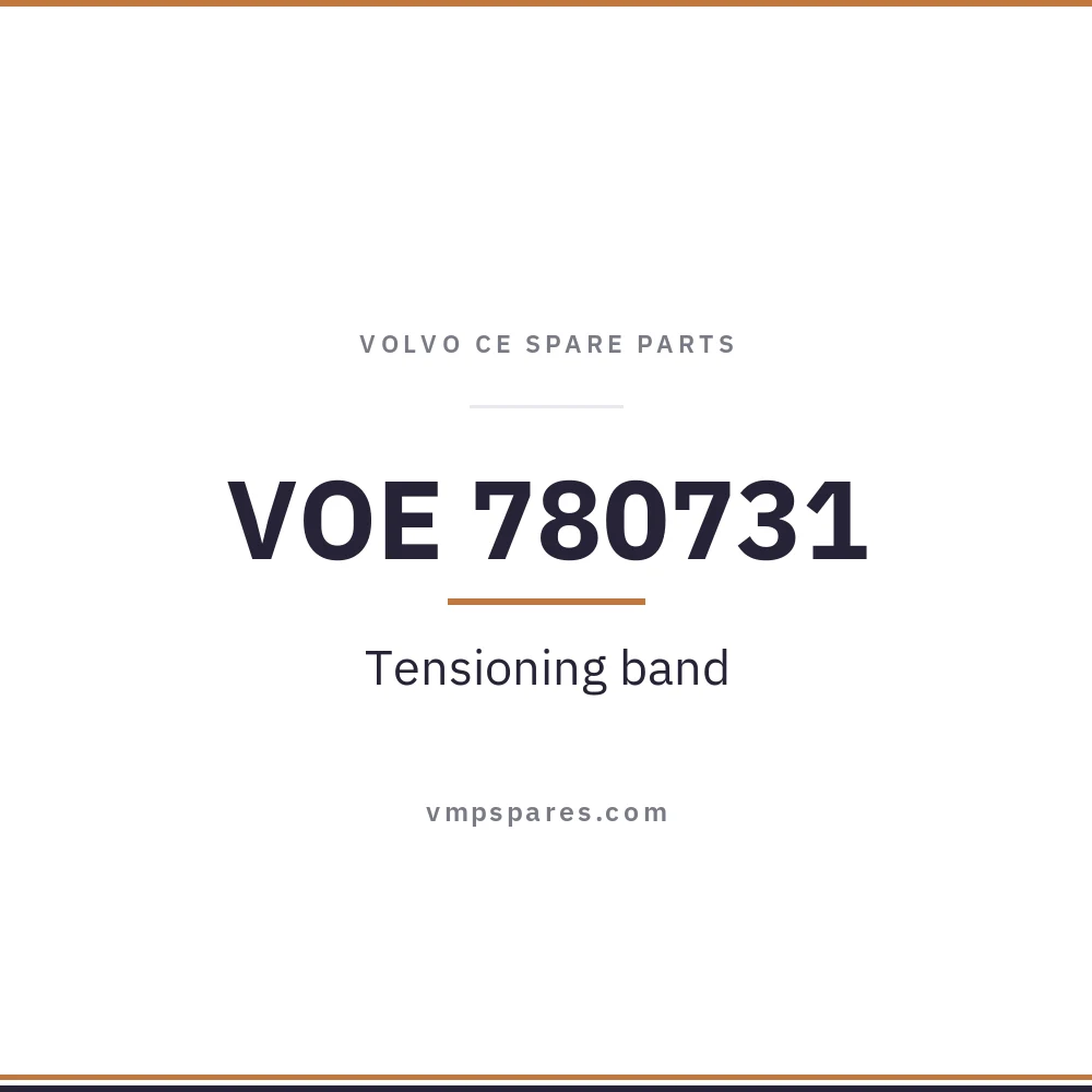 VOE 780731 – Tensioning band