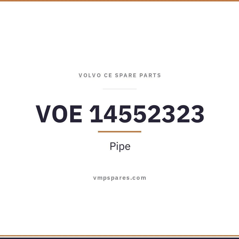 VOE 14552323 – Pipe