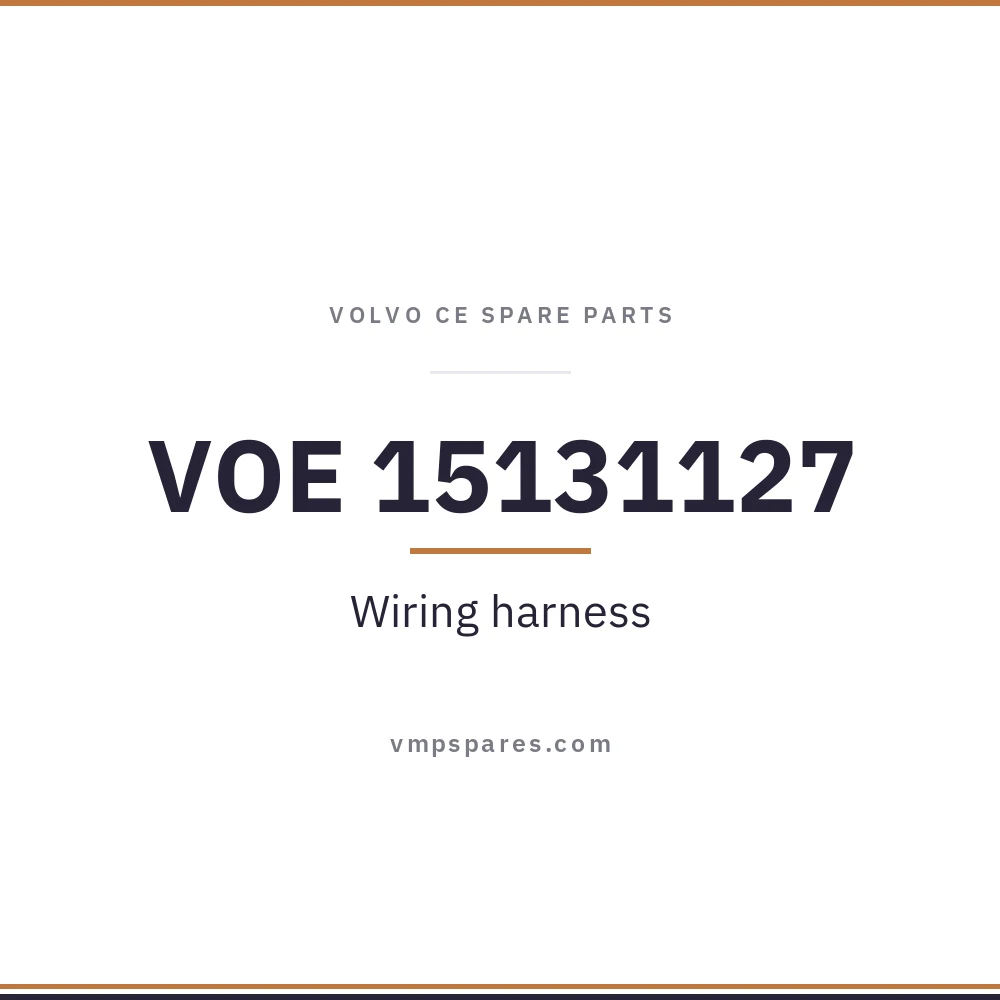 VOE 15131127 – Wiring harness