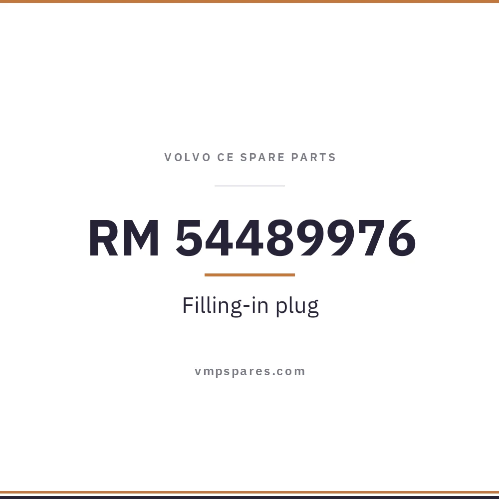 RM 54489976 – Filling-in plug