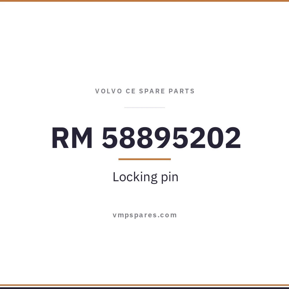 RM 58895202 – Locking pin