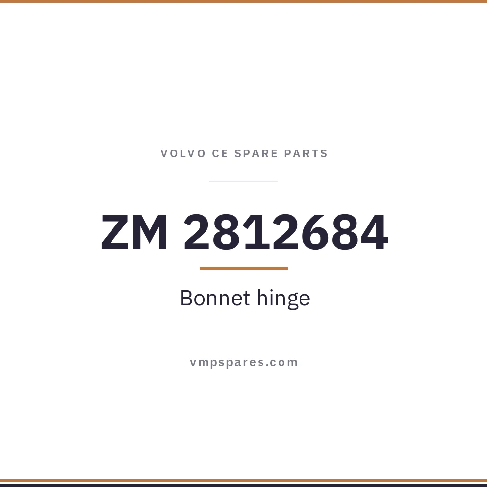 ZM 2812684 – Bonnet hinge
