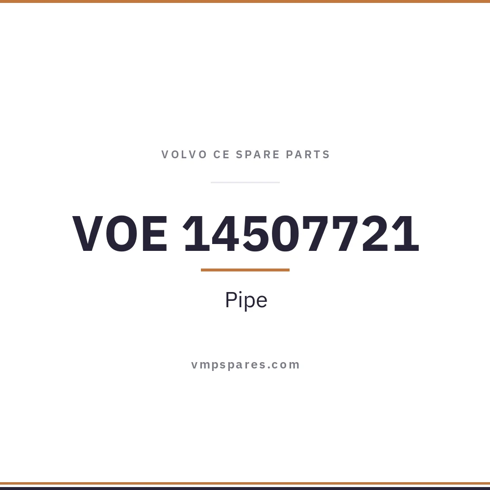 VOE 14507721 – Pipe