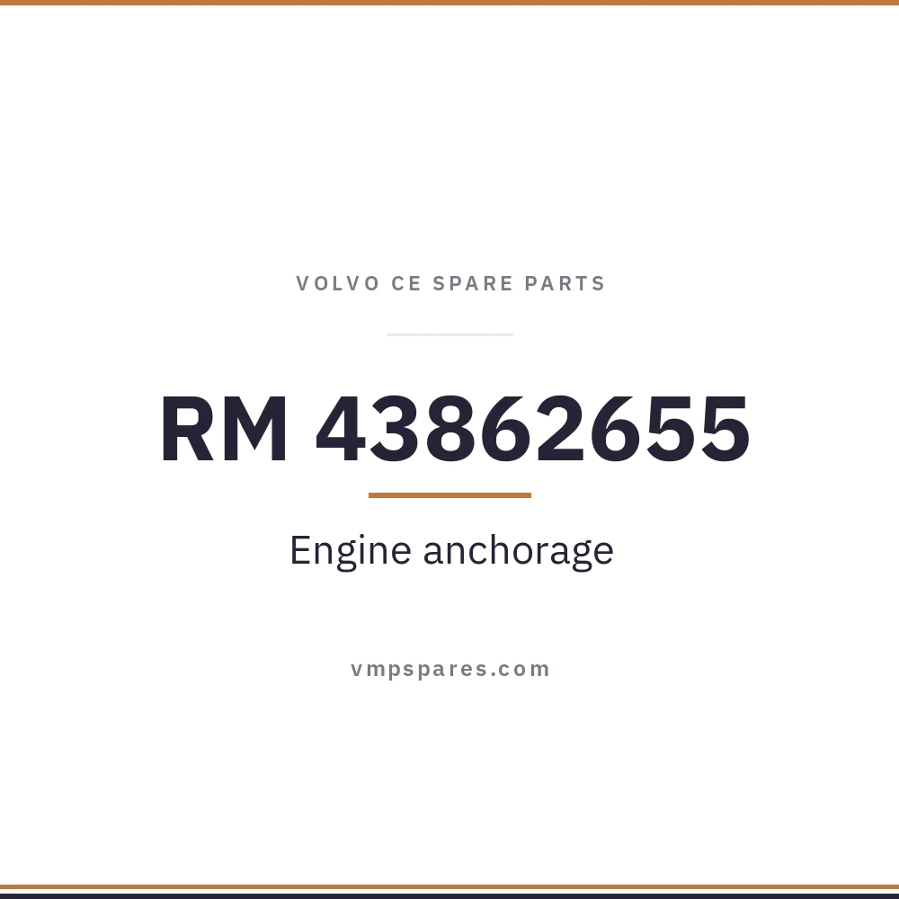 RM 43862655 – Engine anchorage