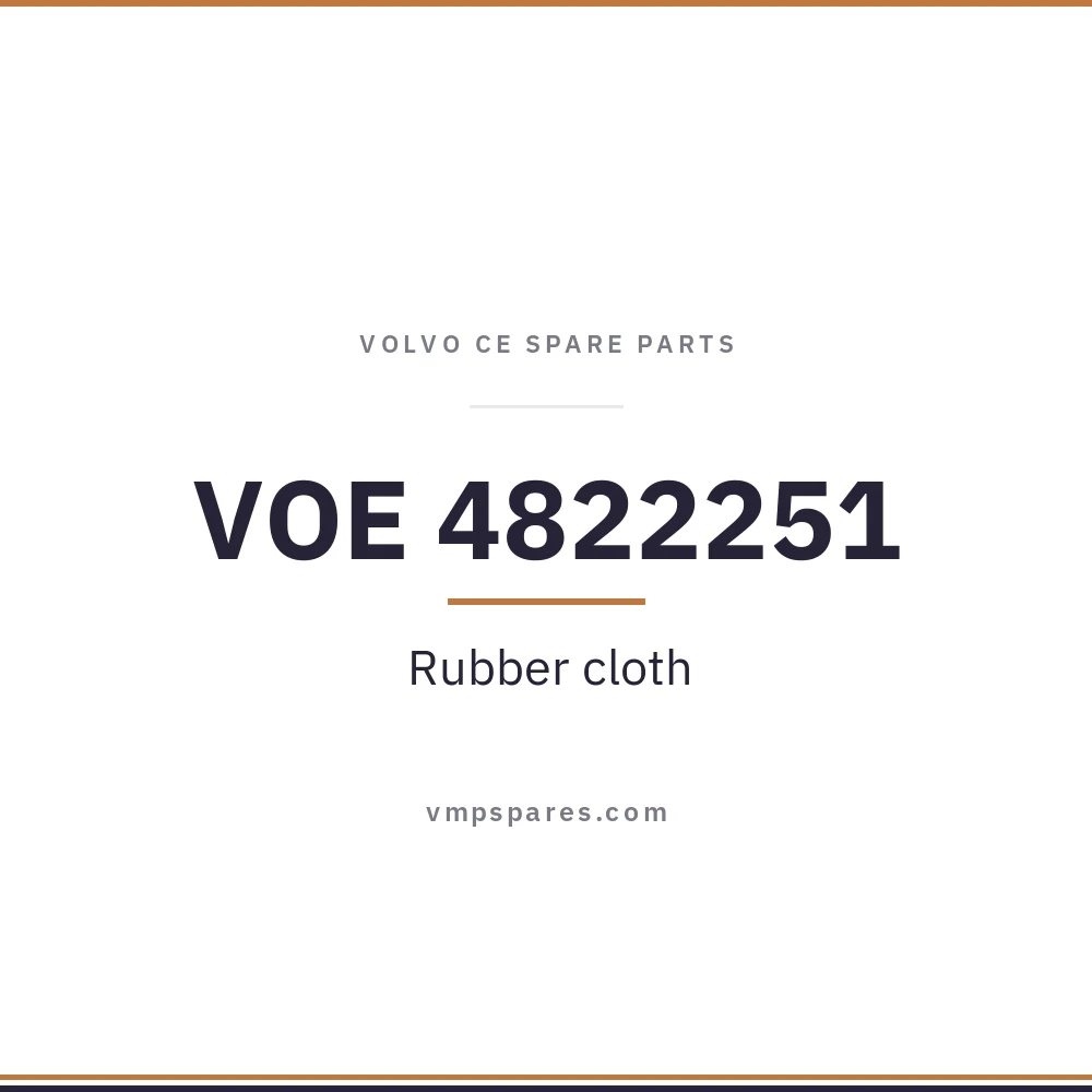 VOE 4822251 – Rubber cloth