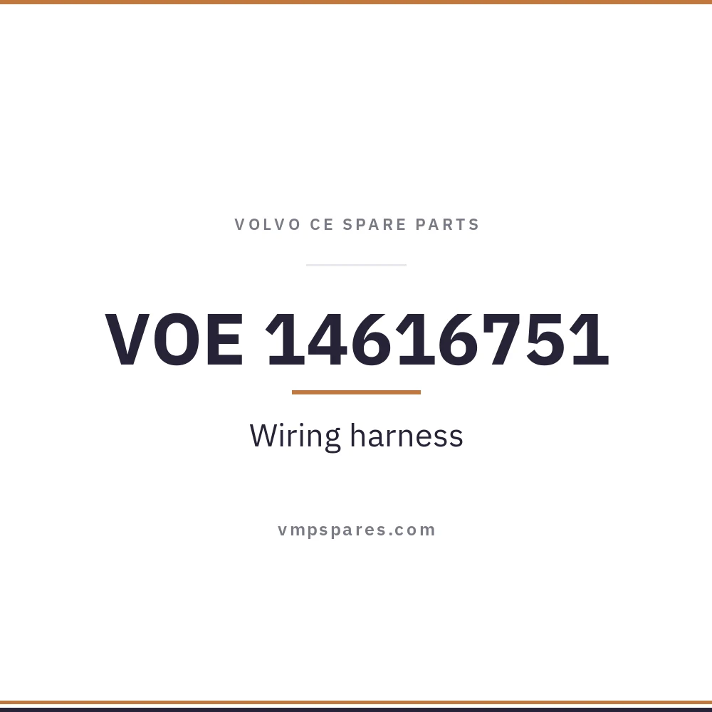 VOE 14616751 – Wiring harness