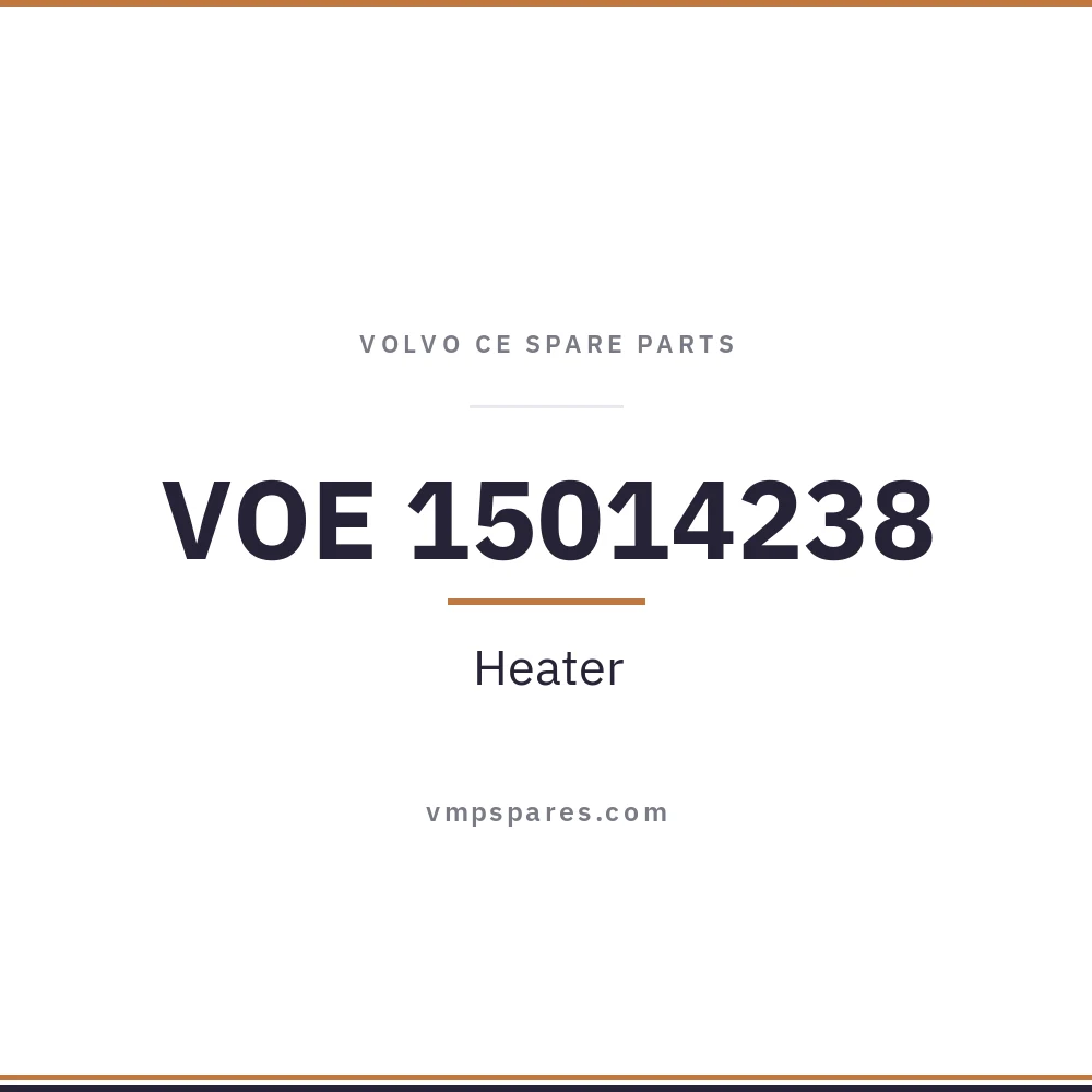 VOE 15014238 – Heater