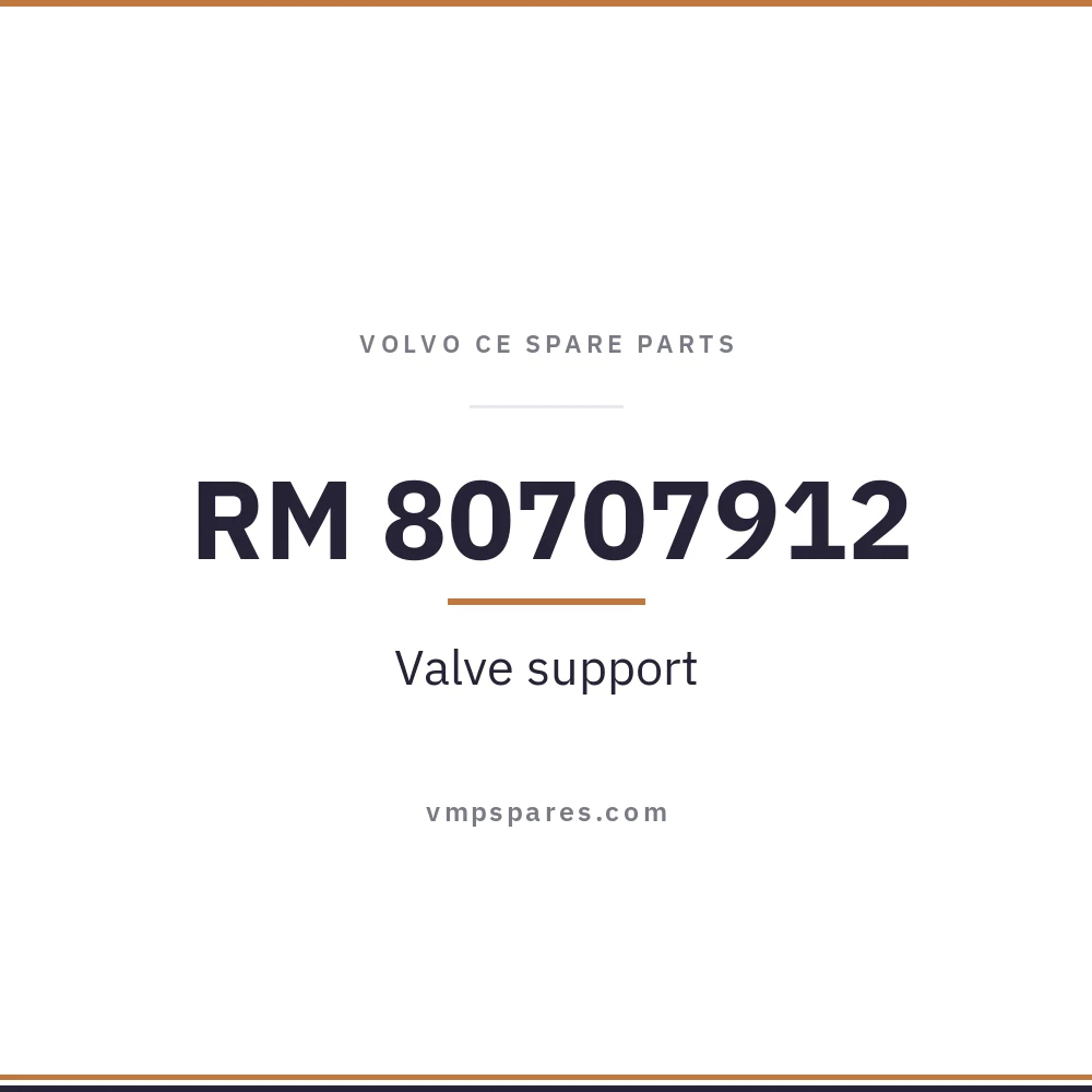 RM 80707912 – Valve support