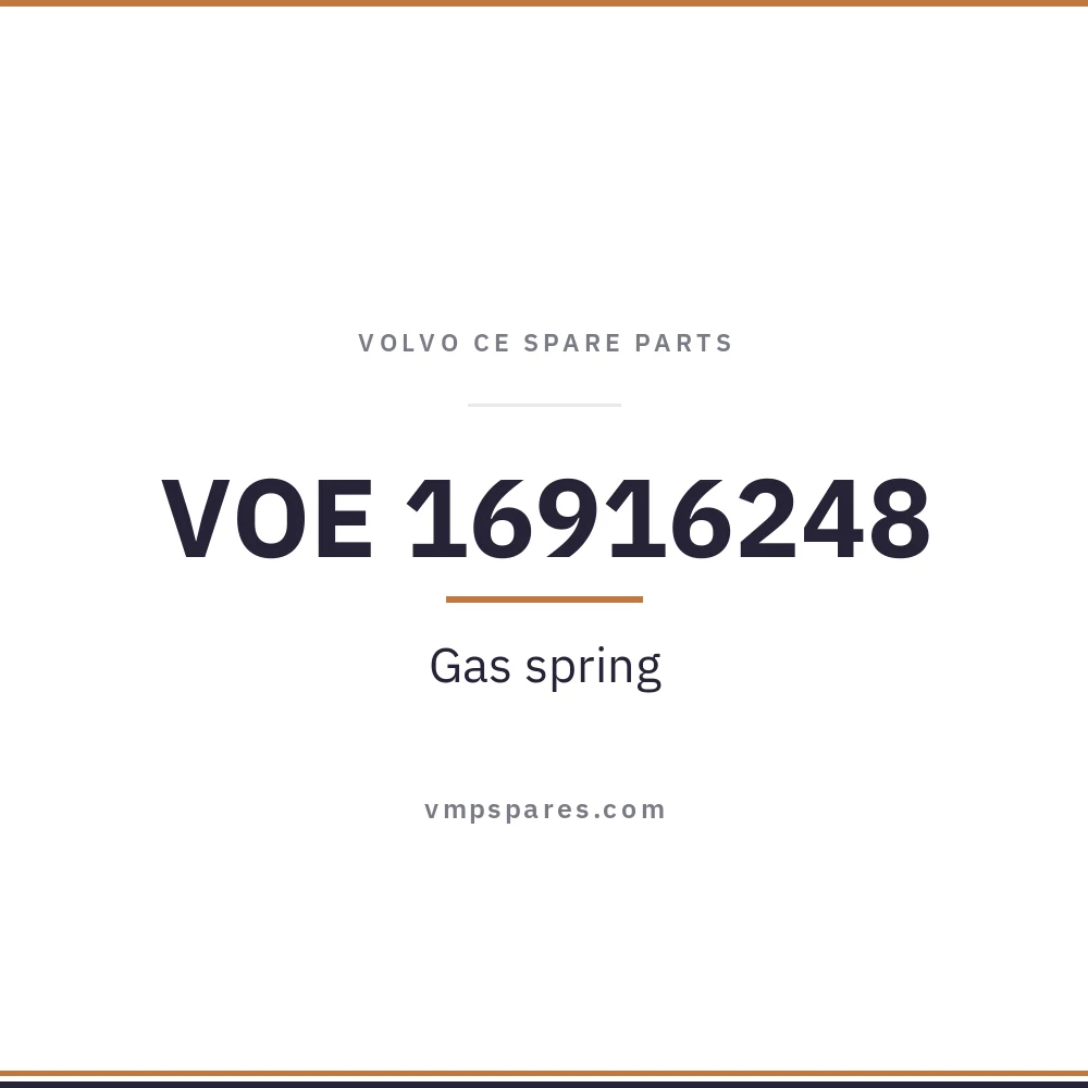 VOE 16916248 – Gas spring