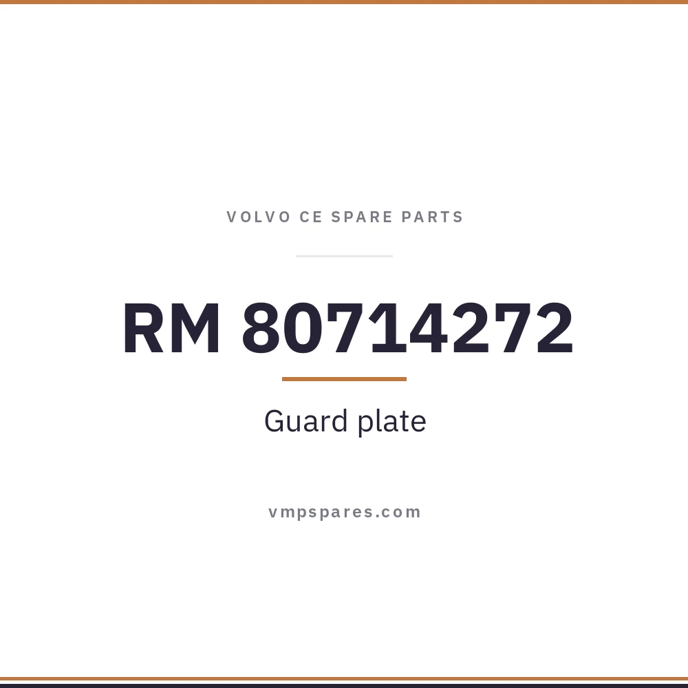 RM 80714272 – Guard plate
