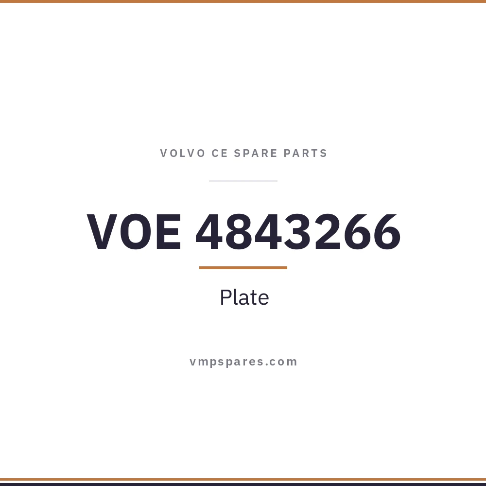VOE 4843266 – Plate