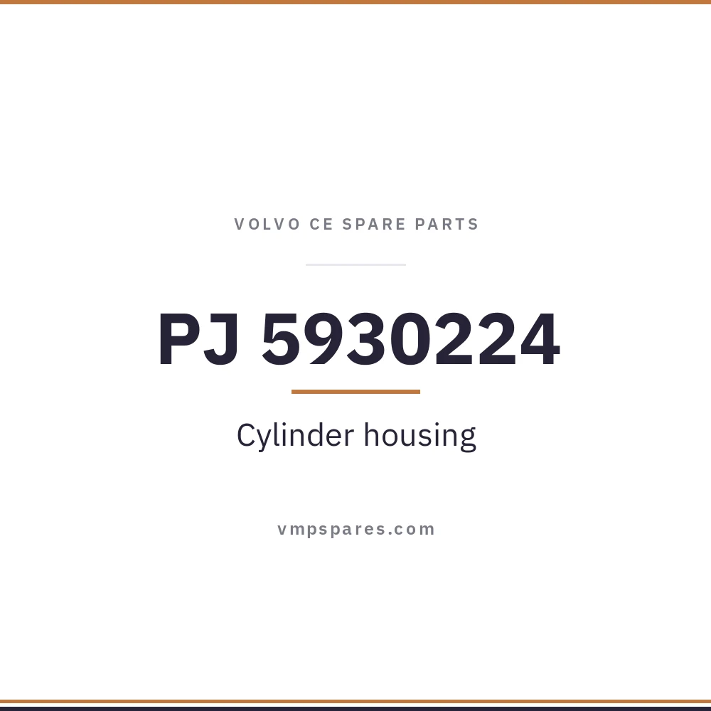 PJ 5930224 – Cylinder housing