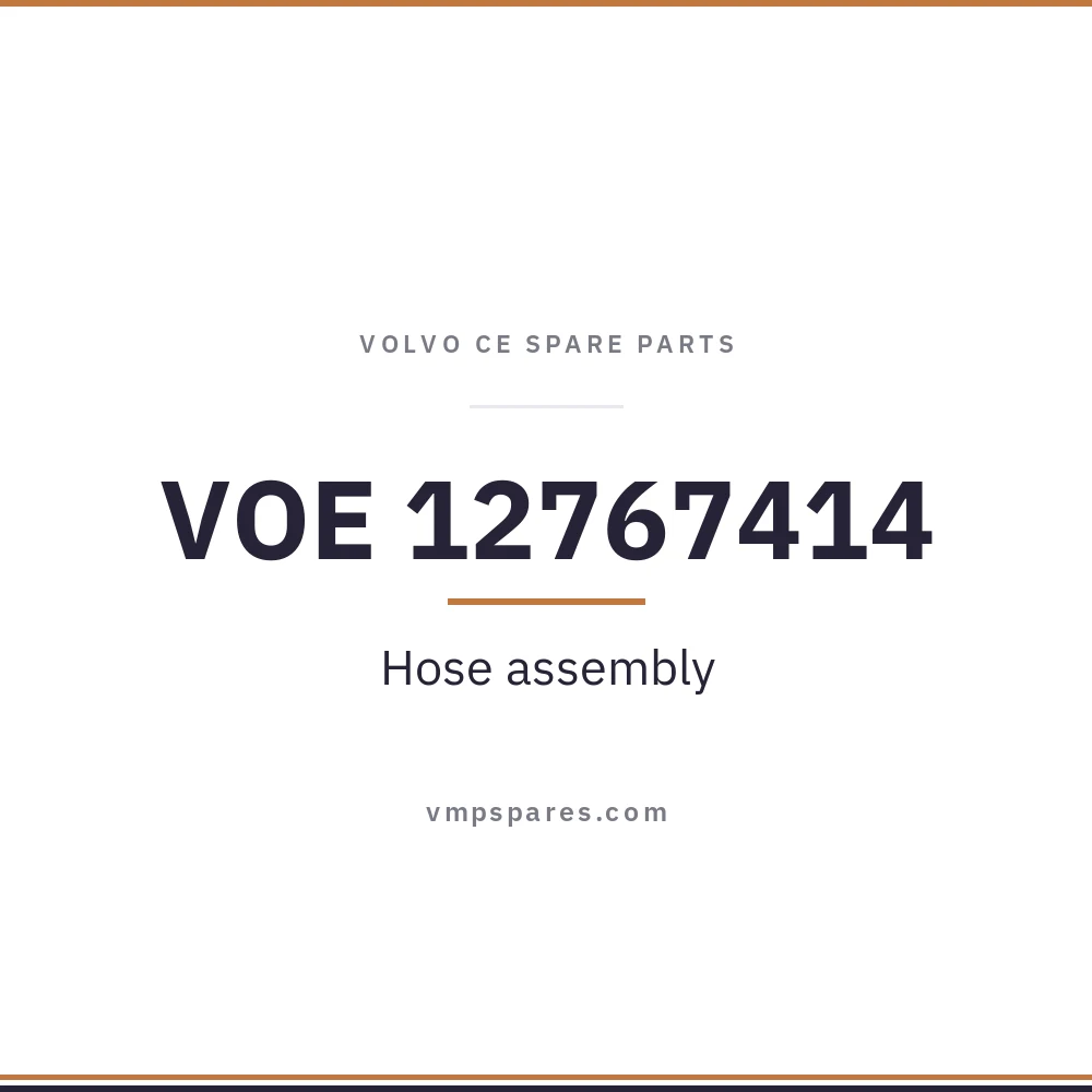 VOE 12767414 – Hose assembly