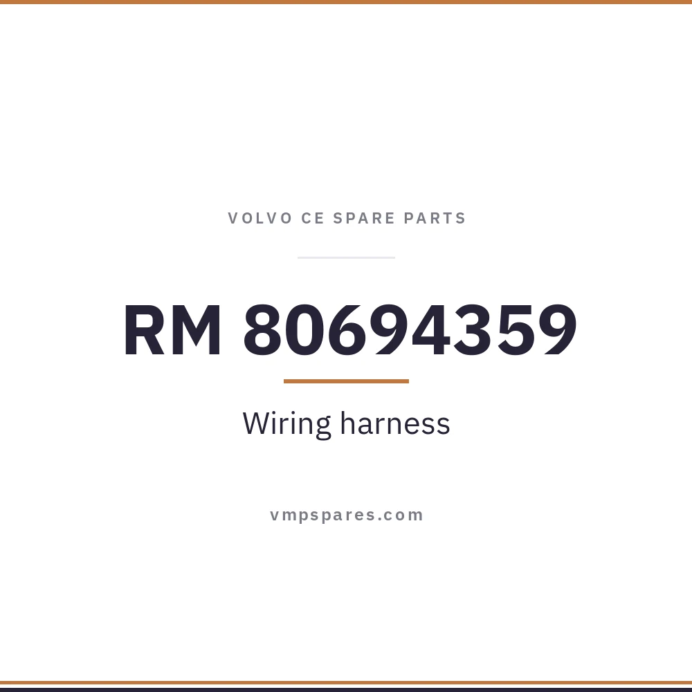 RM 80694359 – Wiring harness