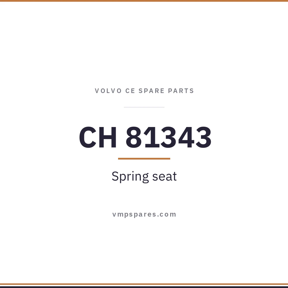 CH 81343 – Spring seat