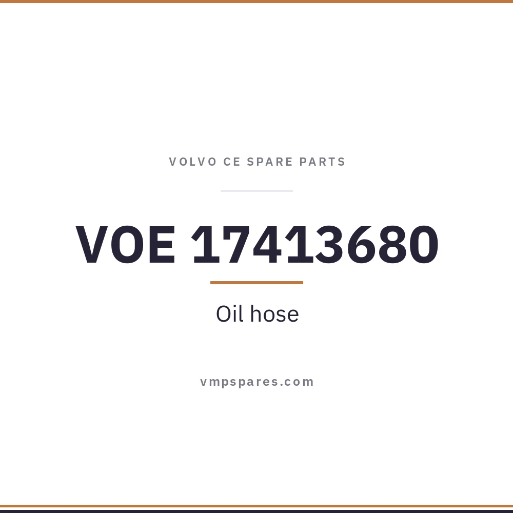 VOE 17413680 – Oil hose