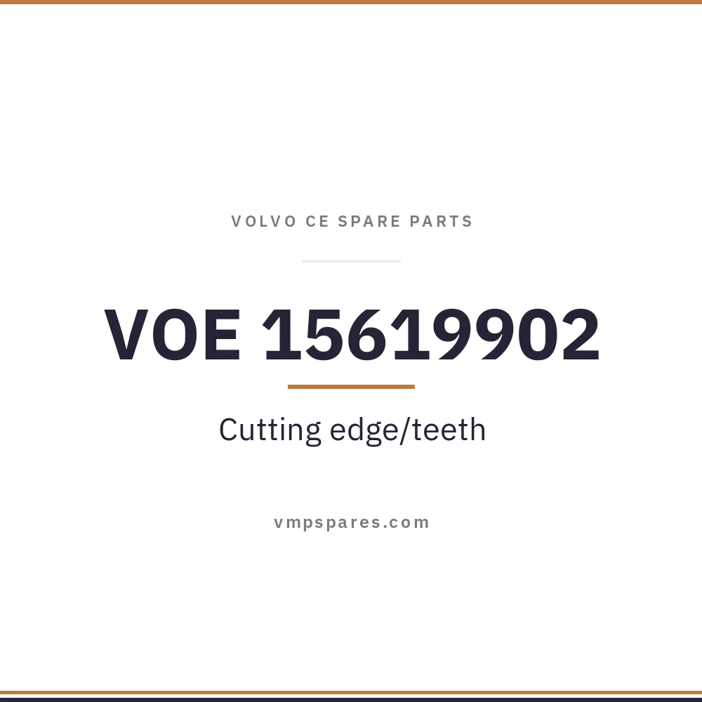 VOE 15619902 – Cutting edge/teeth