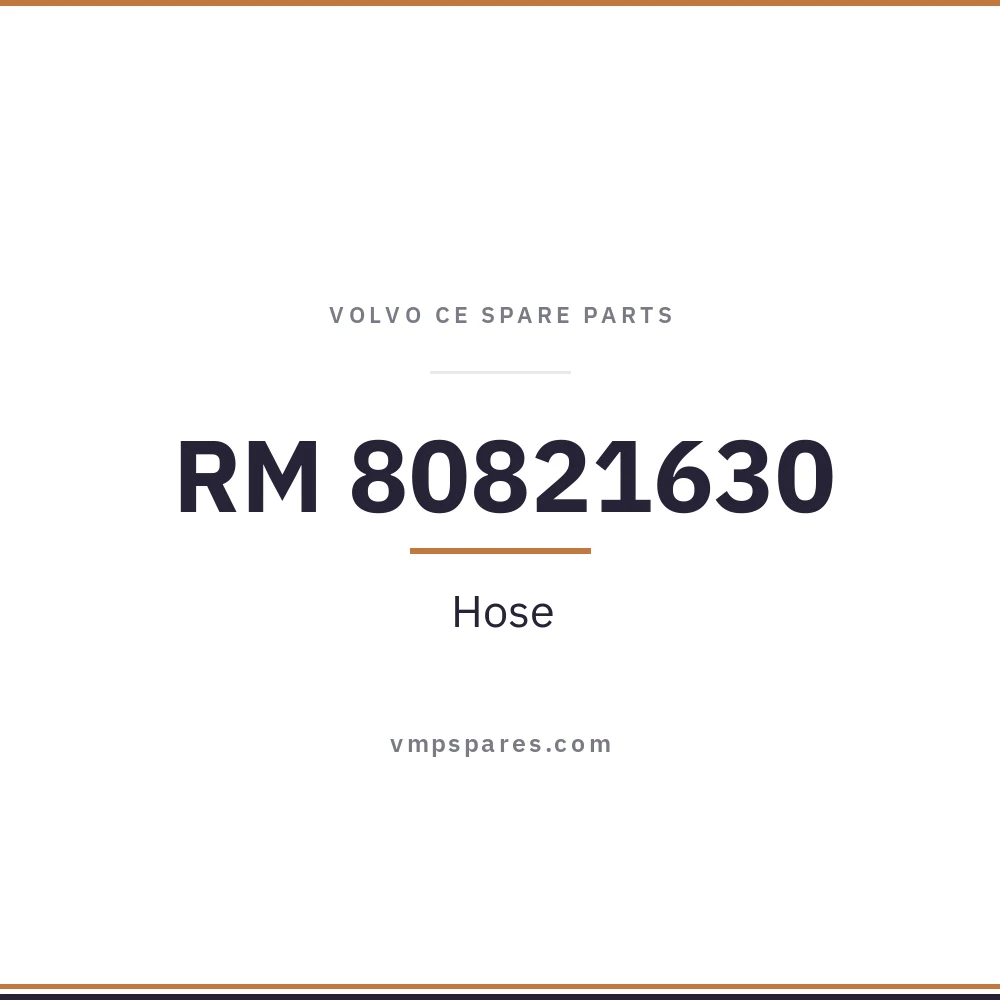 RM 80821630 – Hose