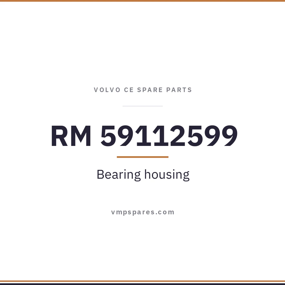 RM 59112599 – Bearing housing